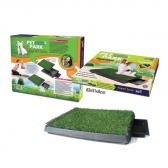 Sanitário Higiênico com Grama Artificial Pet Park Luxo