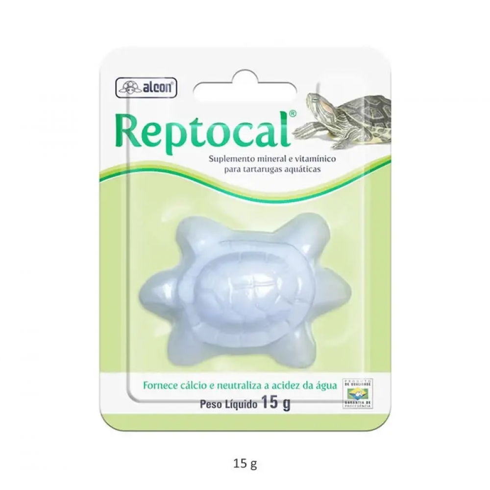 Alcon Reptocal - Suplemento para Tartarugas Aquáticas