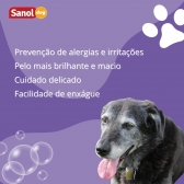 Shampoo Sanol Dog para Cães e Gatos Sênior 500ml