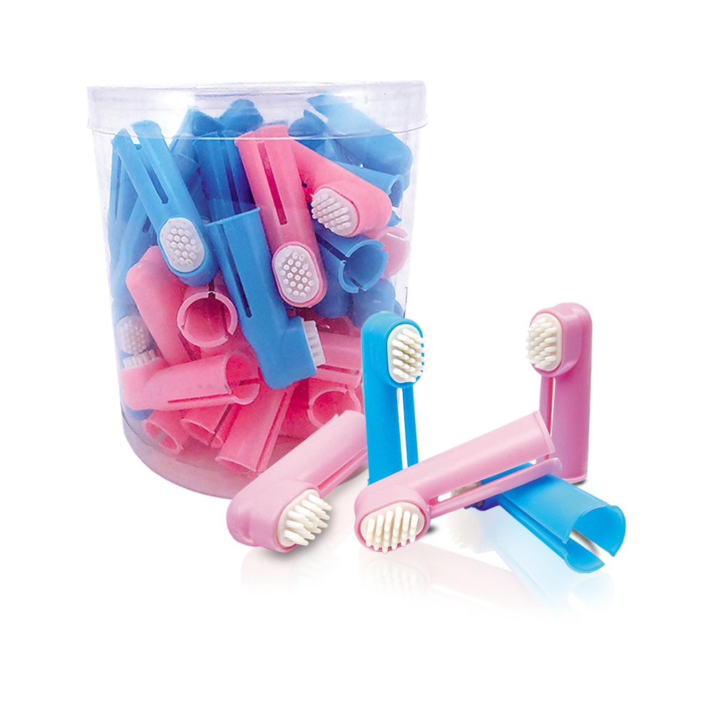 Pote Dental Dedal Cerdas De Borracha 50 unidades