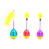 Brinquedo João-Bobo Ovo com Guizo para Gatos – American Pets
