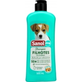 Shampoo Sanol Dog para Cães e Gatos Filhotes 500ml