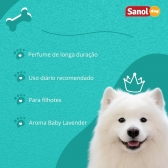 Colônia Para Cães Sanol Dog Baby Lavender 120ml