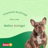 Colônia Sanol Dog Profissional Para Cães Machos 250ml