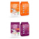 Areia para Gatos Mister Serra Cat Mandioca/Milho Fina 2KG
