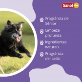 Shampoo Sanol Dog para Cães e Gatos Sênior 500ml