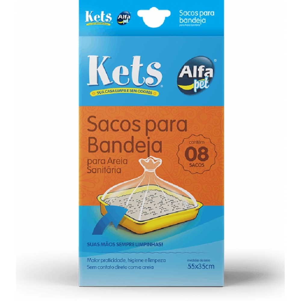 Sacos para Bandeja Higiênica Kets