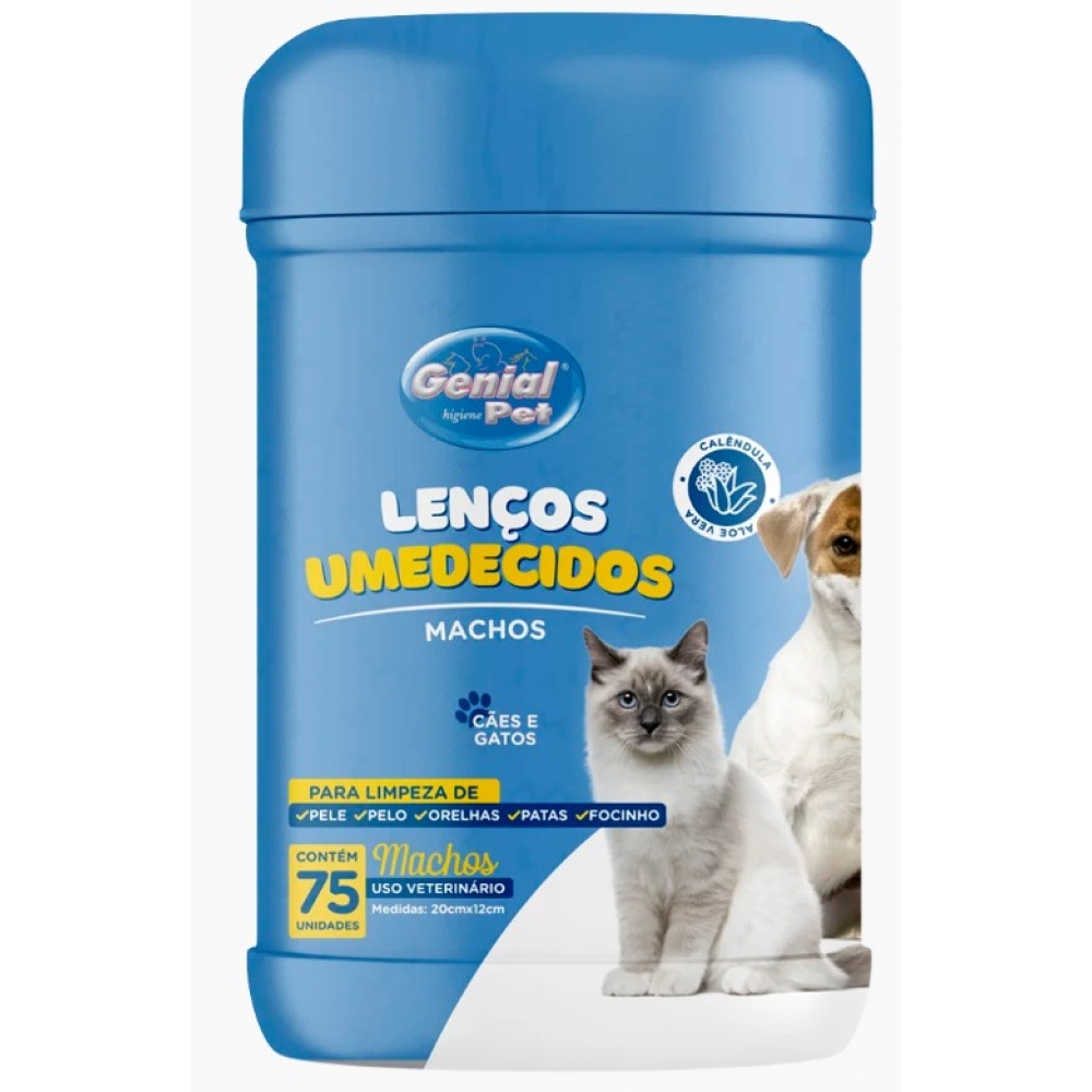 Lenços Umedecidos Machos